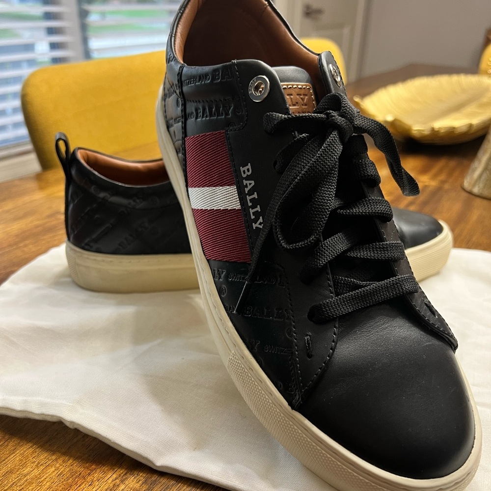 Mens Bally low top sneaker